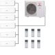 Điều hòa Multi Mitsubishi Heavy 2 chiều 42.000BTU SCM125ZM-S - ảnh 2
