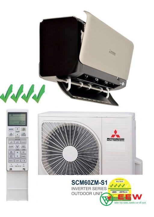 Điều hòa Multi Mitsubishi Heavy SCM60ZM-S1 - Công nghệ inverter tiết kiệm điện tối ưu cho gia đình Điều hòa Multi Mitsubishi Heavy SCM60ZM-S1 - Công nghệ inverter tiết kiệm điện tối ưu cho gia đình