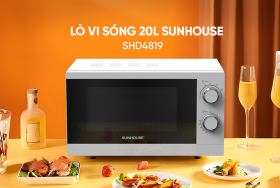 Lò vi sóng sunhouse 20 lít Shd4819