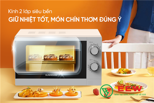 Sunhouse SHD4819 - dung tích 20 lít lý tưởng cho gia đình nhỏ, tiết kiệm không gian Sunhouse SHD4819 - dung tích 20 lít lý tưởng cho gia đình nhỏ, tiết kiệm không gian