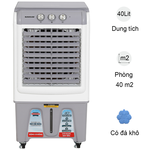 Quạt hơi nước 40L Sunhouse SHD7744