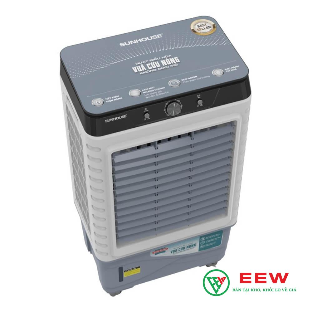 Quạt hơi nước SUNHOUSE SHD7789 - Thiết kế hiện đại, tăng độ ẩm tự nhiên cho làn da khỏe