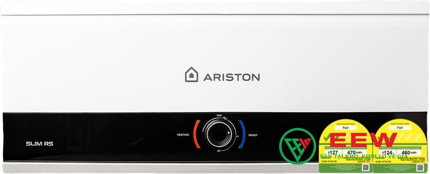 Máy nước nóng Ariston SLIM3 RS 20L ngang - thiết kế mỏng nhẹ, tiết kiệm không gian tối ưu