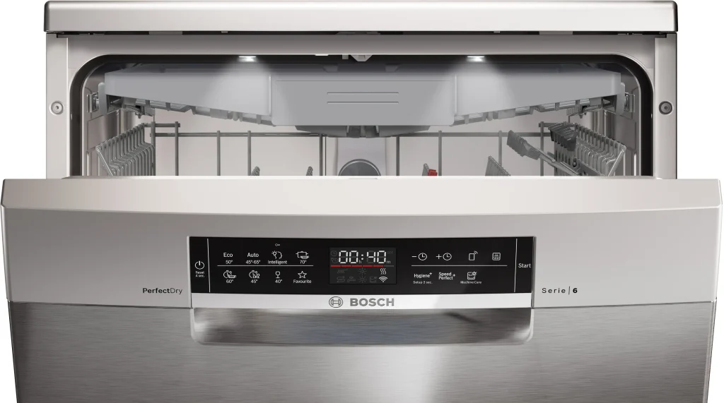 Máy rửa bát Bosch SMS6ZCI01P - tiết kiệm nước, bảo vệ môi trường hiệu quả
