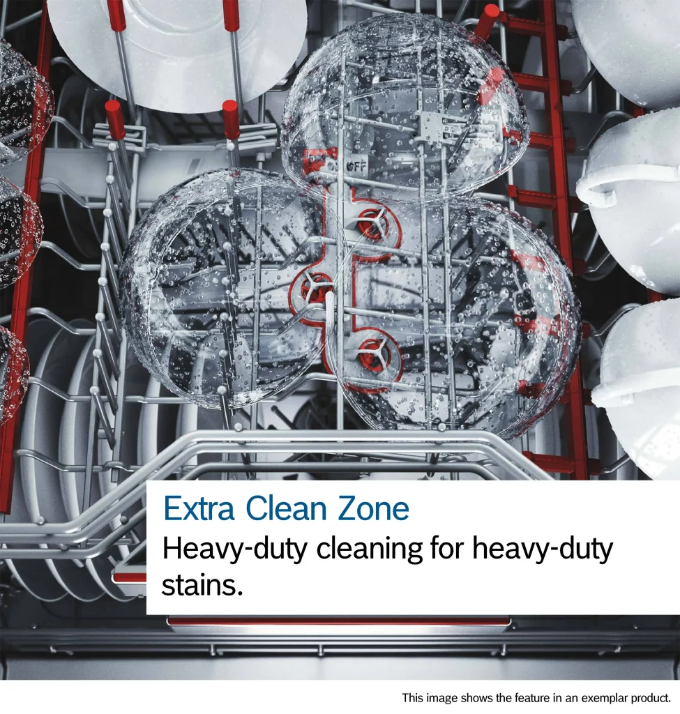 Serie 6 Bosch SMS6ZCI16E - bảo vệ đồ dùng, giữ độ bền cho chén đĩa