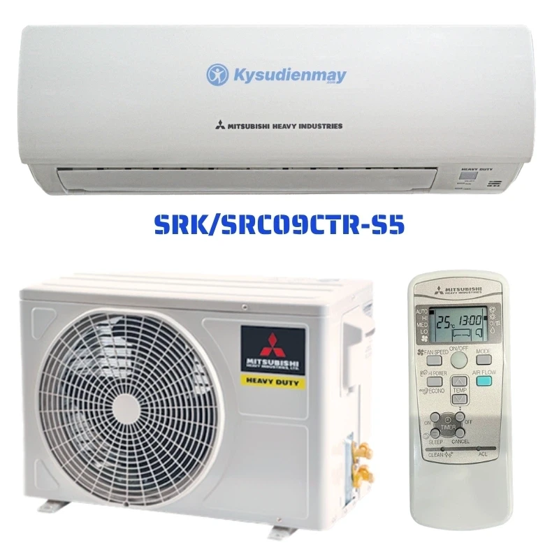 Điều hòa Mitsubishi Heavy 9.000BTU 1 chiều SRK/SRC09CTR-S5