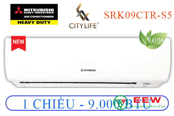 Điều hòa Mitsubishi Heavy 9.000BTU 1 chiều SRK/SRC09CTR-S5 Điều hòa Mitsubishi Heavy 9.000BTU 1 chiều SRK/SRC09CTR-S5