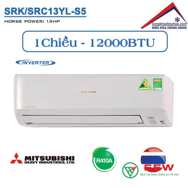 Điều hòa Mitsubishi heavy 1 chiều Inverter 12.000BTU SRK/SRC13YL - ảnh 2
