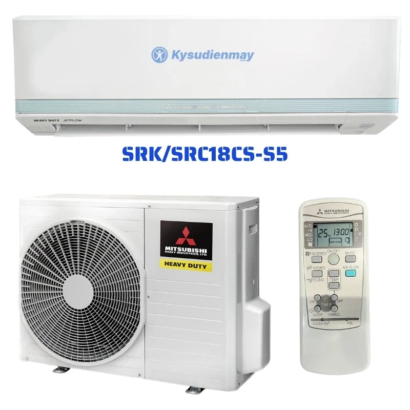Điều hòa Mitsubishi Heavy 18.000BTU 1 chiều SRK/SRC18CS-S5