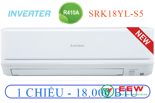 Điều hòa Mitsubishi Heavy 1 chiều Inverter 18.000BTU SRK/SRC18YL - tiết kiệm điện tối ưu cho gia đình bạn