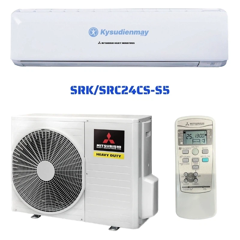Điều hòa Mitsubishi Heavy 24.000BTU 1 chiều SRK/SRC24CS-S5 Điều hòa Mitsubishi Heavy 24.000BTU 1 chiều SRK/SRC24CS-S5