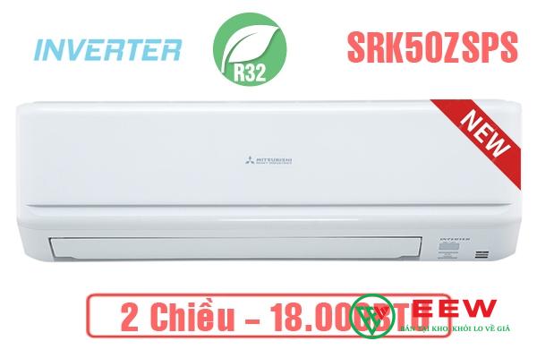 Điều hòa Mitsubishi Heavy 18.000BTU 2 chiều inverter SRK/SRC50ZSPS-W5