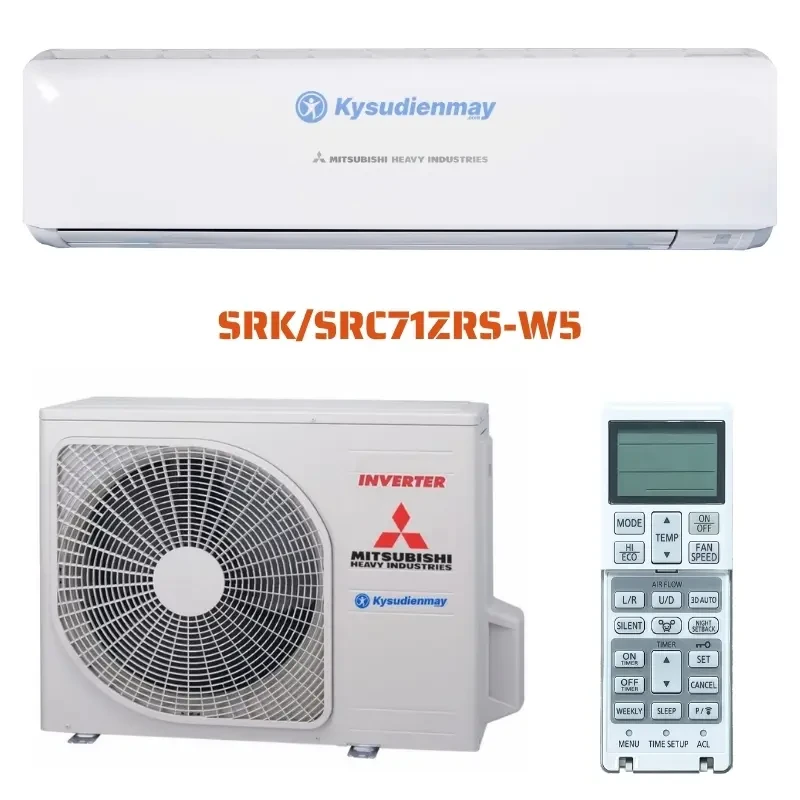 Điều hòa Mitsubishi Heavy 24000BTU 2 chiều inverter SRK/SRC71ZRS-W5 Điều hòa Mitsubishi Heavy 24000BTU 2 chiều inverter SRK/SRC71ZRS-W5