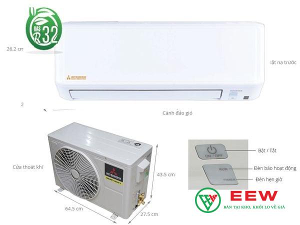 Điều hòa Mitsubishi Heavy inverter 9000BTU 1 chiều SRK10YZP-W5 Điều hòa Mitsubishi Heavy inverter 9000BTU 1 chiều SRK10YZP-W5