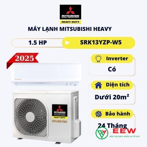Điều hòa Mitsubishi Heavy inverter SRK13YZP-W5 - lọc không khí sạch, bảo vệ sức khỏe cả nhà Điều hòa Mitsubishi Heavy inverter SRK13YZP-W5 - lọc không khí sạch, bảo vệ sức khỏe cả nhà