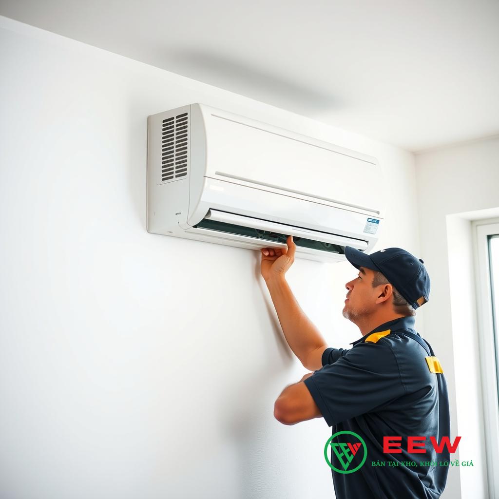 Sửa máy lạnh Đà Nẵng sau 1 giờ – Bảo hành 2 năm tại EEW sửa máy lạnh Đà Nẵng thợ kỹ thuật kiểm tra lỗi chuyên nghiệp