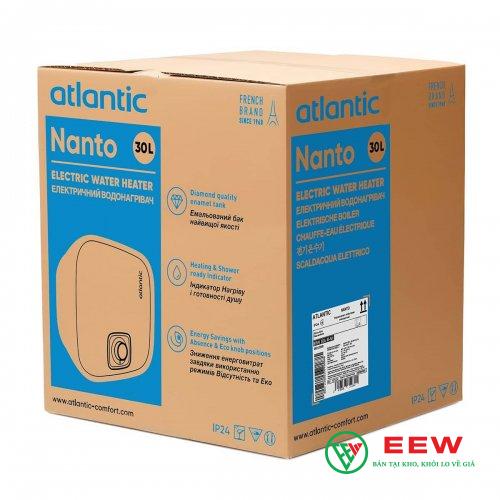 Máy nước nóng Atlantic Nanto Plus 30L vuông Máy nước nóng Atlantic Nanto Plus 30L vuông