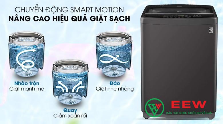 Máy giặt LG 11.5Kg màu đen T2351VSAB: Độ bền cao, vận hành êm ái, đồng hành lâu dài cùng gia đình
