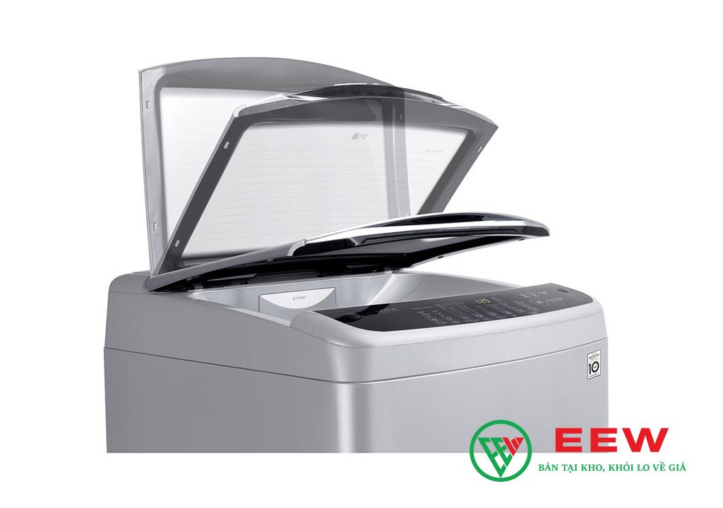 Máy giặt LG 9.5Kg cửa trên màu bạc T2395VS2M Máy giặt LG 9.5Kg cửa trên màu bạc T2395VS2M