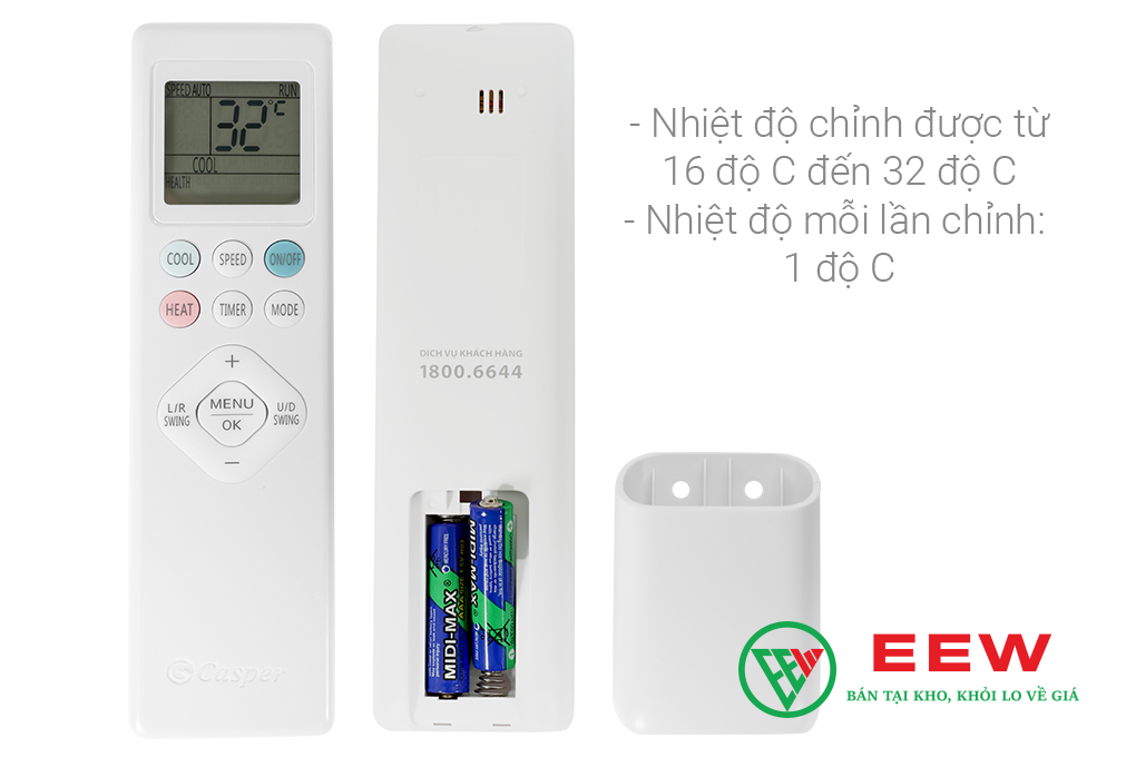 Điều hòa Casper inverter 1 chiều 12000 BTU TC-12IS36 Điều hòa Casper inverter 1 chiều 12000 BTU TC-12IS36