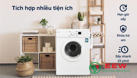 Máy sấy Casper TD-72VWD: Tiết kiệm điện năng, vận hành êm ái không gây ồn Máy sấy Casper TD-72VWD: Tiết kiệm điện năng, vận hành êm ái không gây ồn