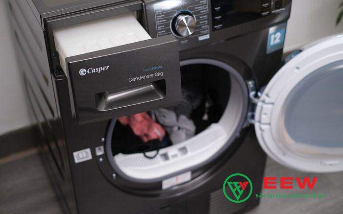 Máy sấy 8kg Casper TD-80CGB ngưng tụ - tiết kiệm điện, sấy khô nhanh chóng mọi loại vải Máy sấy 8kg Casper TD-80CGB ngưng tụ - tiết kiệm điện, sấy khô nhanh chóng mọi loại vải