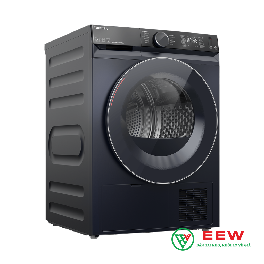 Máy sấy Toshiba TD-BP110GHV(MG) 10 kg - công nghệ Nhật Bản, sấy khô nhanh chóng, êm ái