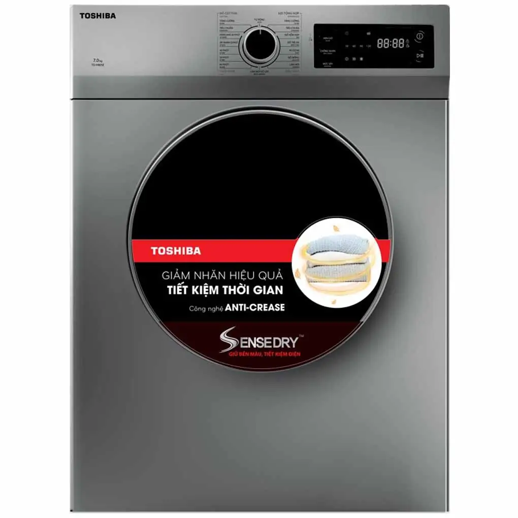 Máy sấy Toshiba thông hơi - Bảo vệ vải tốt, giữ màu sắc quần áo như mới