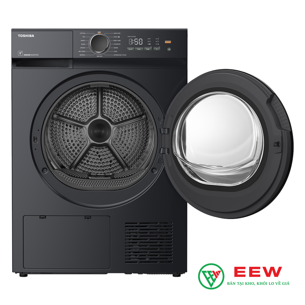 Máy sấy Toshiba TD-T21B90HWV(MG) 8.0 kg - công nghệ Nhật Bản, sấy khô nhanh chóng