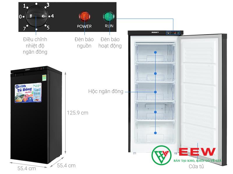 Sanaky TD.VH180VD3 Inverter - công nghệ làm lạnh nhanh, giữ độ tươi hoàn hảo