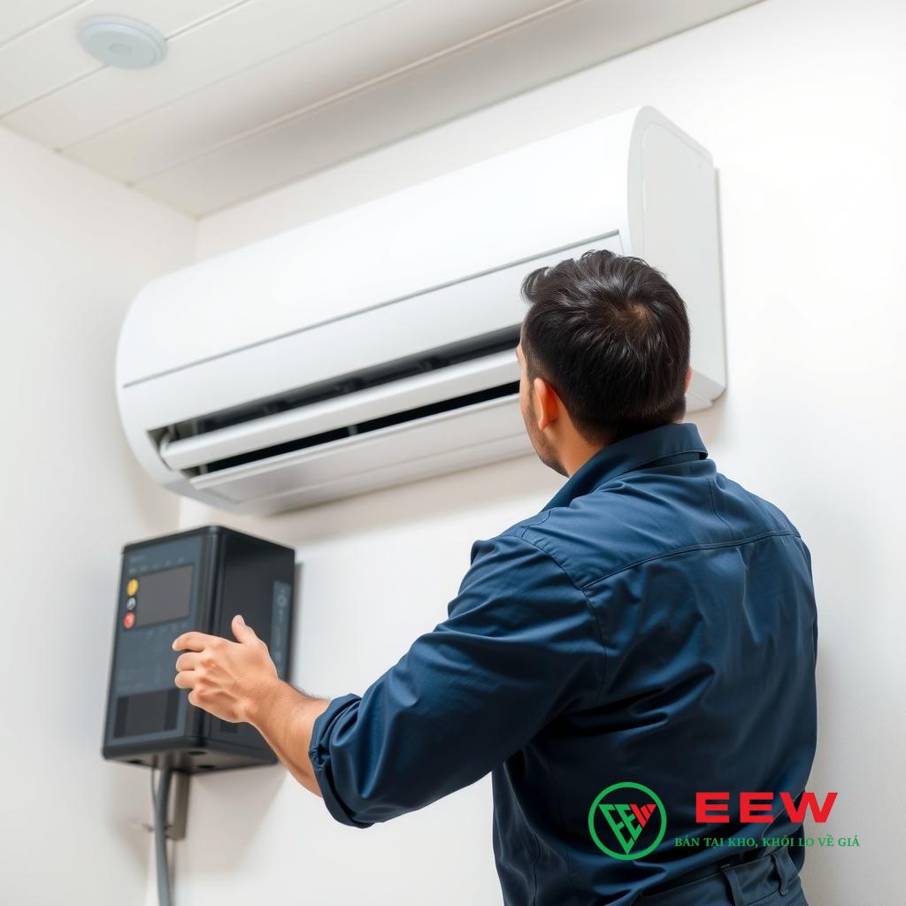 tháo lắp điều hoà đà nẵng thực tế