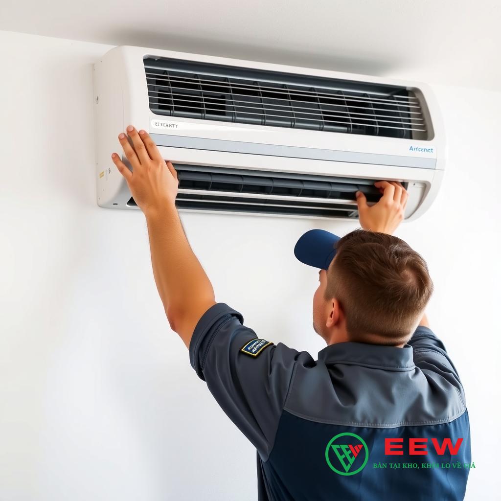 thợ lắp điều hoà Đà Nẵng kiểm tra hệ thống chuyên nghiệp
