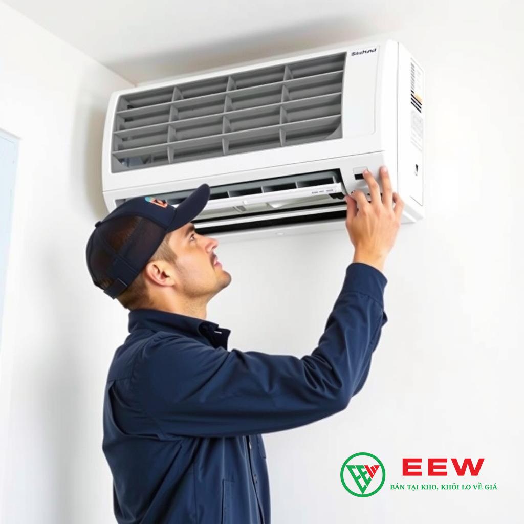 thợ vệ sinh máy lạnh Đà Nẵng kiểm tra dàn lạnh chuyên nghiệp