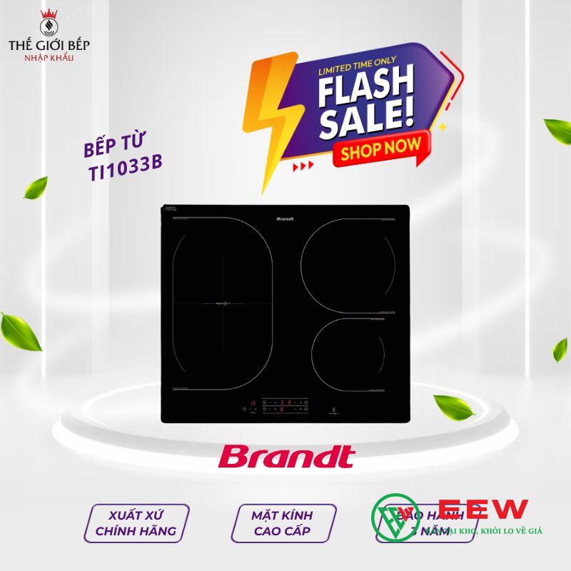 Bếp từ Brandt TI1033B - thiết kế sang trọng, nâng tầm không gian bếp nhà bạn