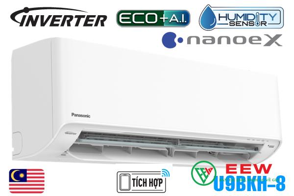 Điều hòa Panasonic 9000BTU 1 chiều inverter U9BKH-8