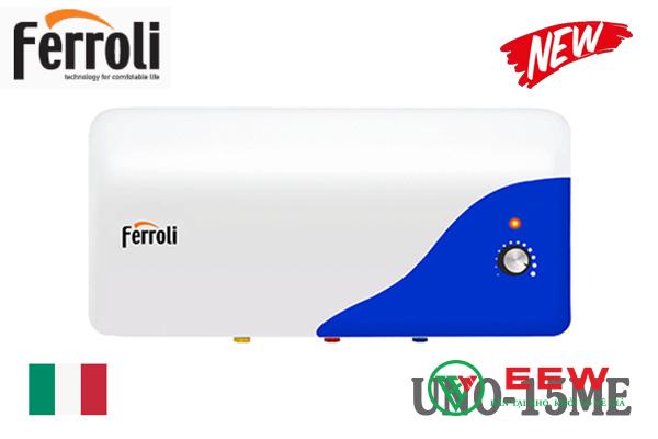 Bình nóng lạnh Ferroli 15 lít UNO 15 ME - lắp đặt dễ dàng, sử dụng tiện lợi