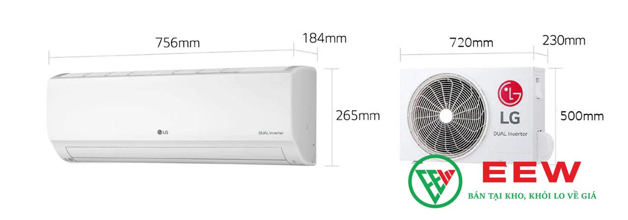 Điều hòa LG 9000BTU V10ENH1 Điều hòa LG 9000BTU V10ENH1