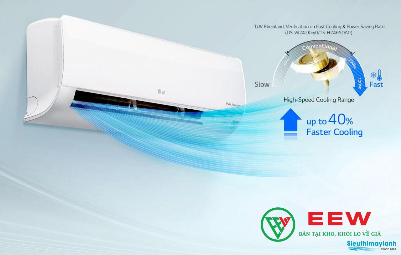 Điều hòa LG 12000BTU V13ENH1 - Lọc không khí thông minh, bảo vệ sức khỏe gia đình