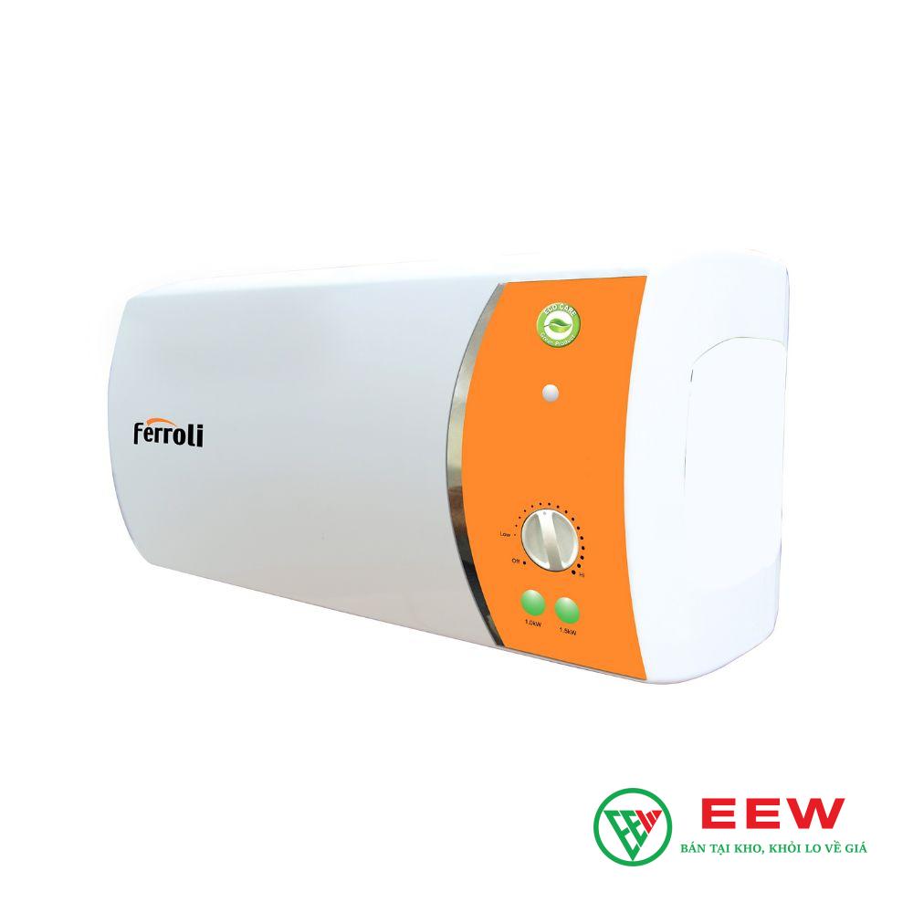 Ferroli VERDI TE 30L - thiết kế hiện đại, lắp đặt dễ dàng, phù hợp mọi không gian nhà tắm