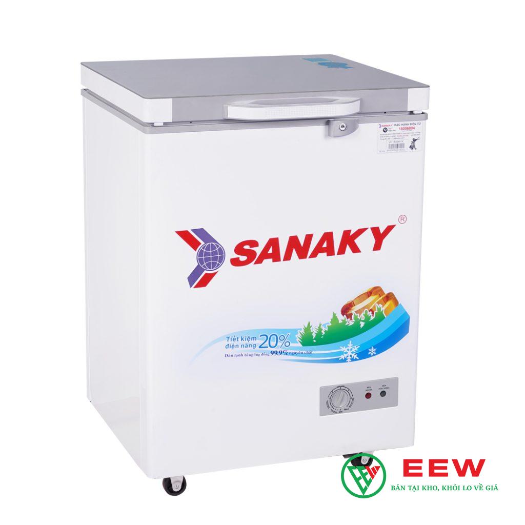 Tủ Đông Sanaky 100 Lít VH-1599HYK - thiết kế hiện đại, tiết kiệm không gian tối ưu