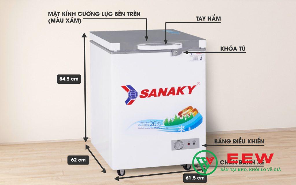 Sanaky VH-1599HYK - chất liệu cao cấp, bền bỉ theo thời gian, an toàn cho sức khỏe
