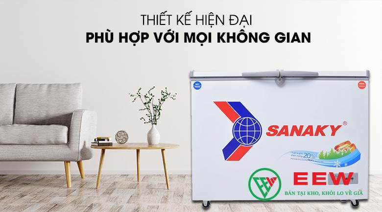 Tủ đông Sanaky VH-2899W1 - ngăn đá dày, giữ đông hoàn hảo cho thịt cá tươi sống Tủ đông Sanaky VH-2899W1 - ngăn đá dày, giữ đông hoàn hảo cho thịt cá tươi sống