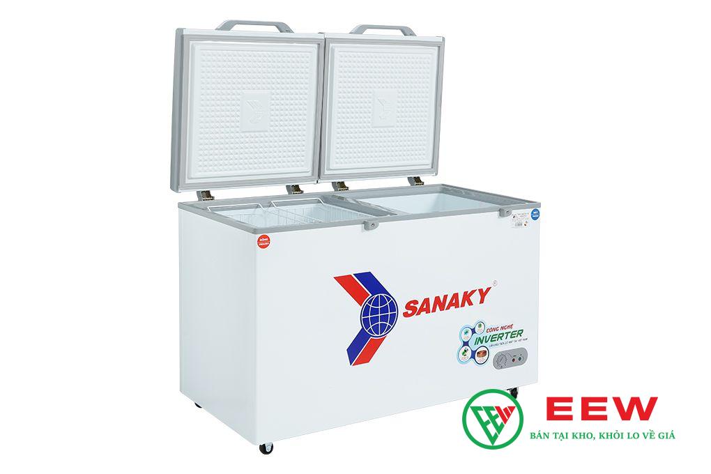 Tủ Đông Sanaky VH-5699W3 dung tích 365L - công nghệ Inverter êm ái, không gian lưu trữ rộng rãi Tủ Đông Sanaky VH-5699W3 dung tích 365L - công nghệ Inverter êm ái, không gian lưu trữ rộng rãi