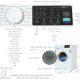 Máy giặt Casper 9.5 kg Inverter cửa ngang WF-95I140BWC - ảnh 2