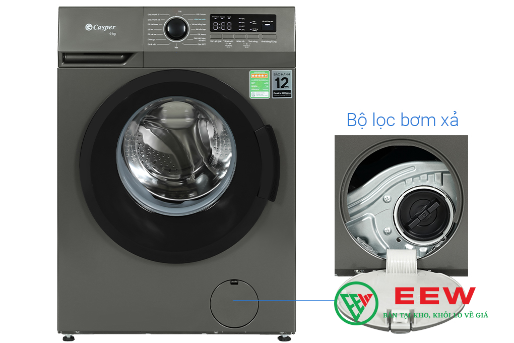 WF-9VG1 cửa ngang 9 kg - thiết kế hiện đại, vận hành mạnh mẽ, tối ưu không gian