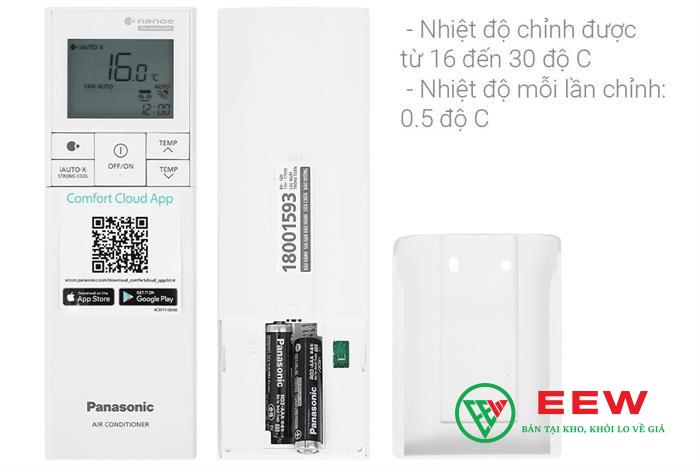 Điều hòa Panasonic 18000BTU 1 chiều inverter cao cấp XU18BKH-8 Điều hòa Panasonic 18000BTU 1 chiều inverter cao cấp XU18BKH-8