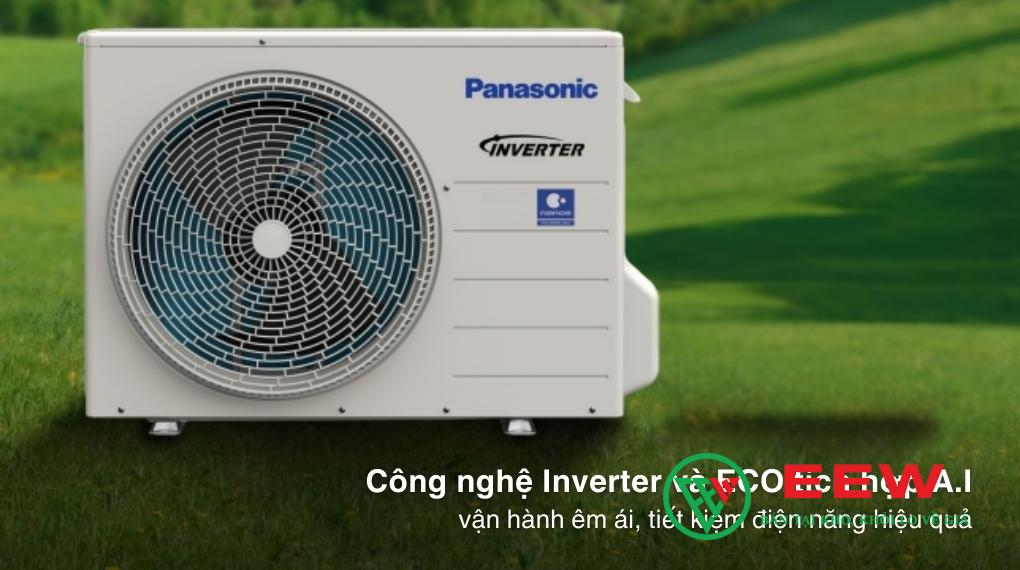 Điều hòa Panasonic inverter cao cấp: vận hành bền bỉ, hiệu suất vượt trội mùa hè oi bức Điều hòa Panasonic inverter cao cấp: vận hành bền bỉ, hiệu suất vượt trội mùa hè oi bức