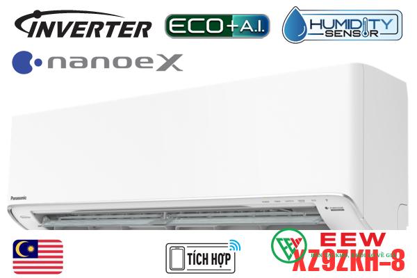 Điều hòa Panasonic 2 chiều inverter 9.000BTU XZ9ZKH-8