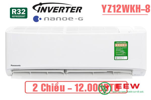 Điều hòa Panasonic 2 chiều 12000BTU inverter YZ12WKH-8