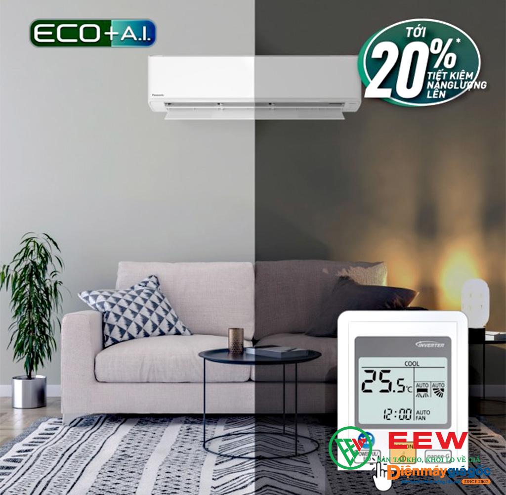 Điều hòa Panasonic inverter 18000BTU 2 chiều YZ18XKH-8